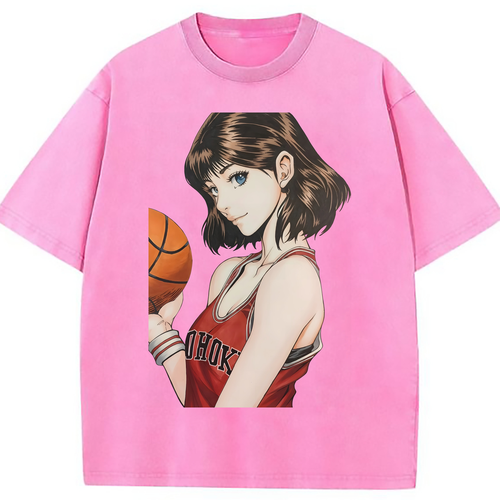 （画像用） SLAM DUNK／スラムダンク 綿100% ヴィンテージ風 半袖Tシャツ（フロントプリント）